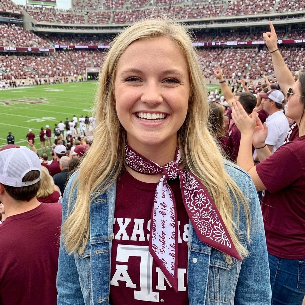Desden Accessory Skinny Scarf – Texas A&M Aggies