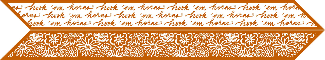 Desden Accessory Skinny Scarf – Texas Longhorns