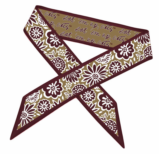 Desden Accessory Skinny Scarf – Texas State Bobcats