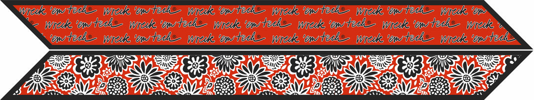 Desden Accessory Skinny Scarf – Texas Tech Red Raiders