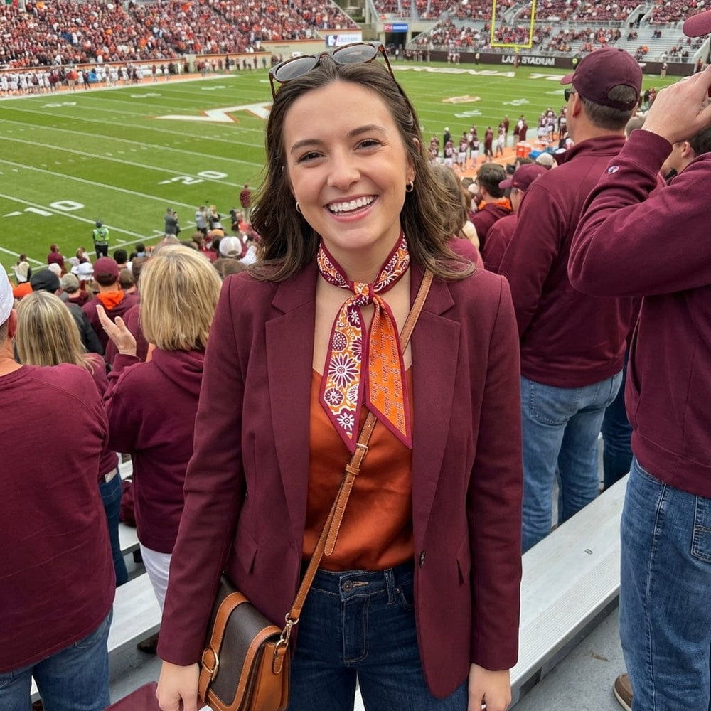 Desden Accessory Skinny Scarf – Virginia Tech Hokies