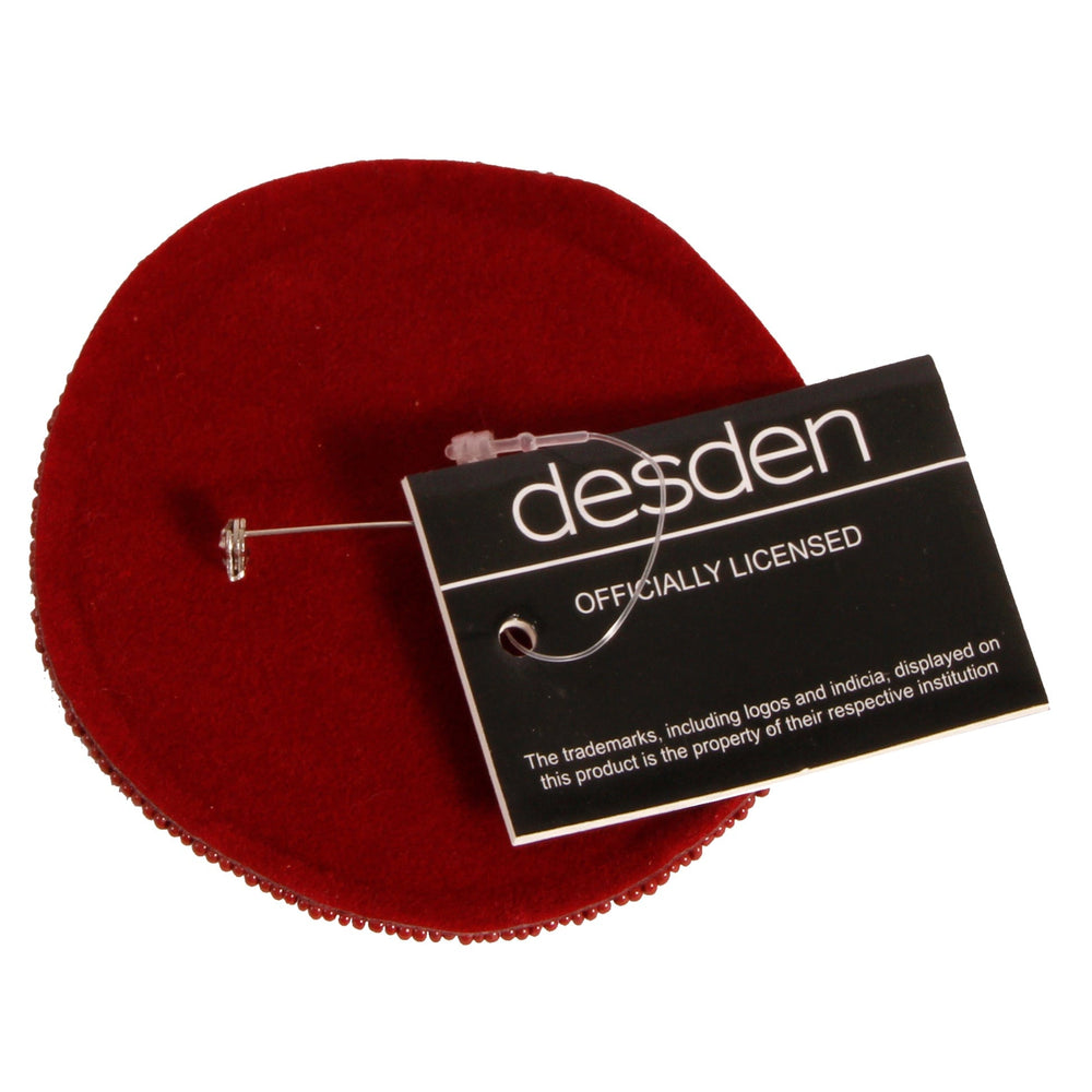 Desden Beaded Button South Carolina Gamecocks Beaded Button in Garnet and Black by Desden