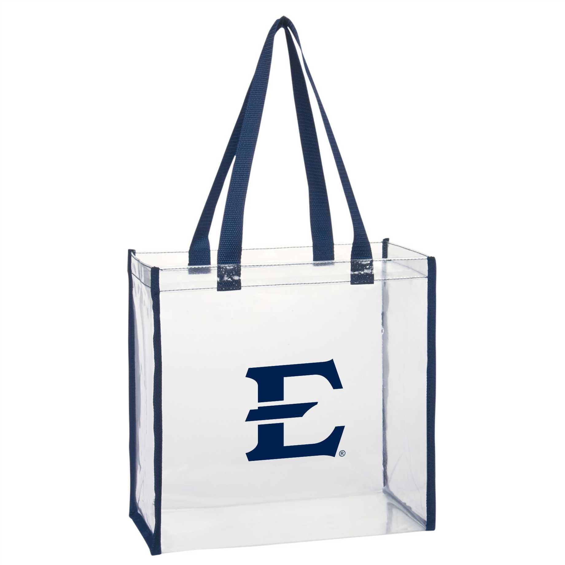 Desden Clear Tote Stadium Tote - Eastern Tennessee State