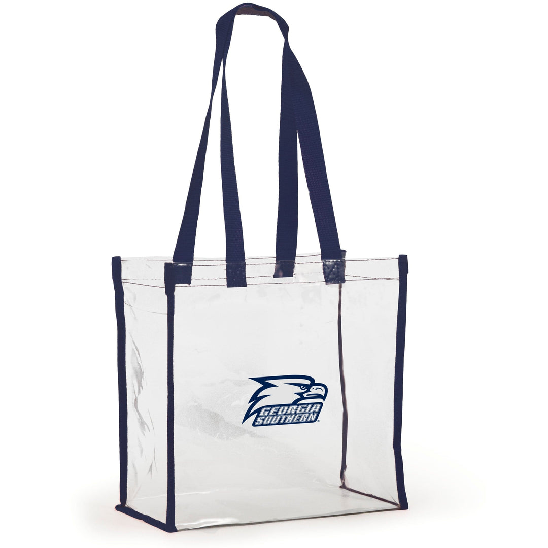 Desden Clear Tote Stadium Tote- Georgia Southern