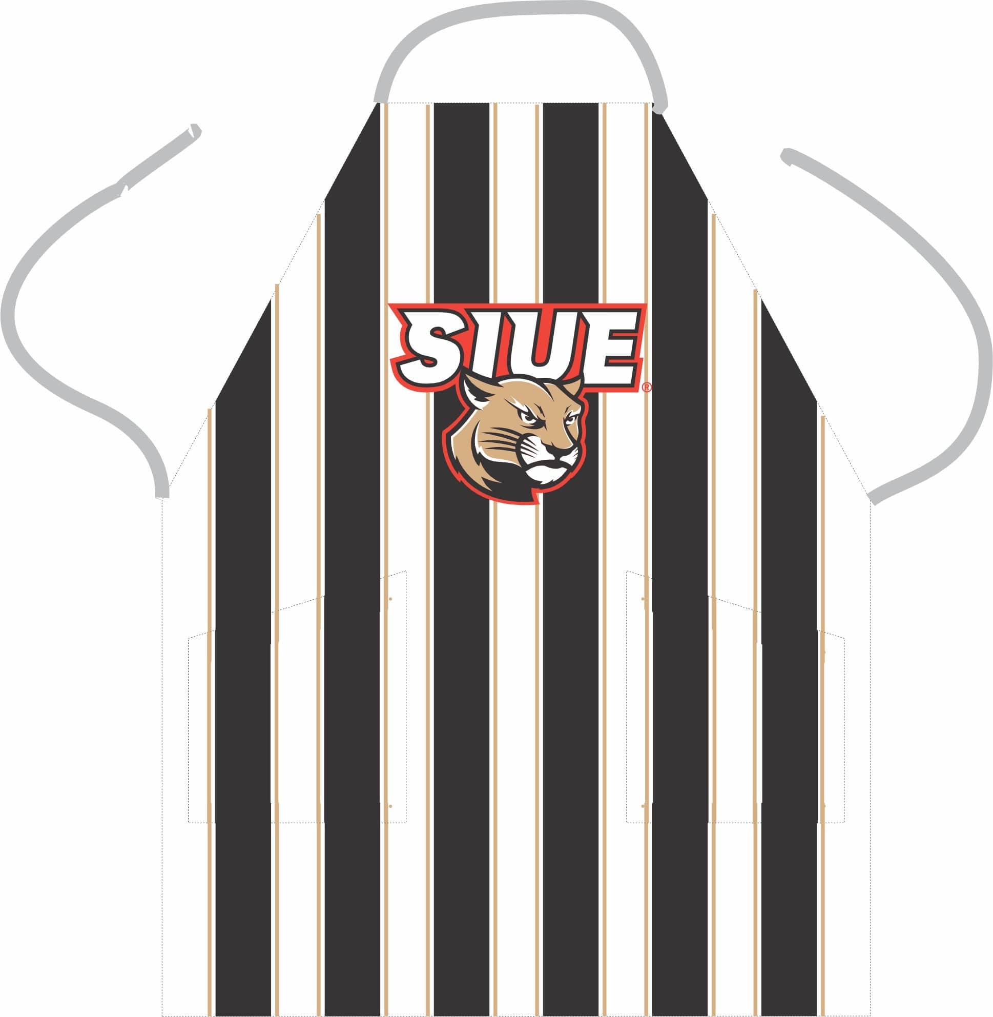 Southern Illinois Tailgate Apron, officially licensed, by Desden