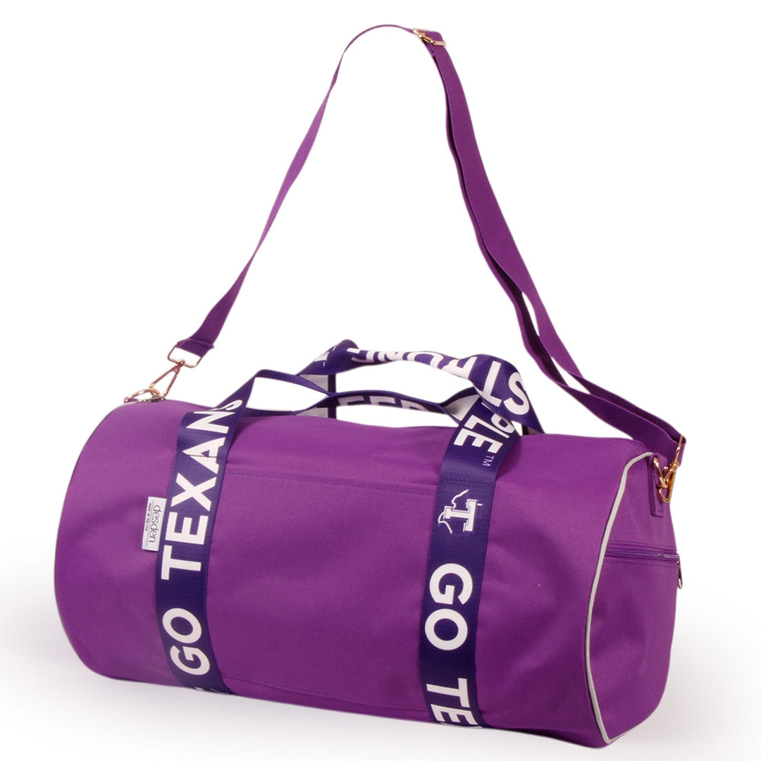 Desden Duffel Tarleton State Round Duffel by Desden