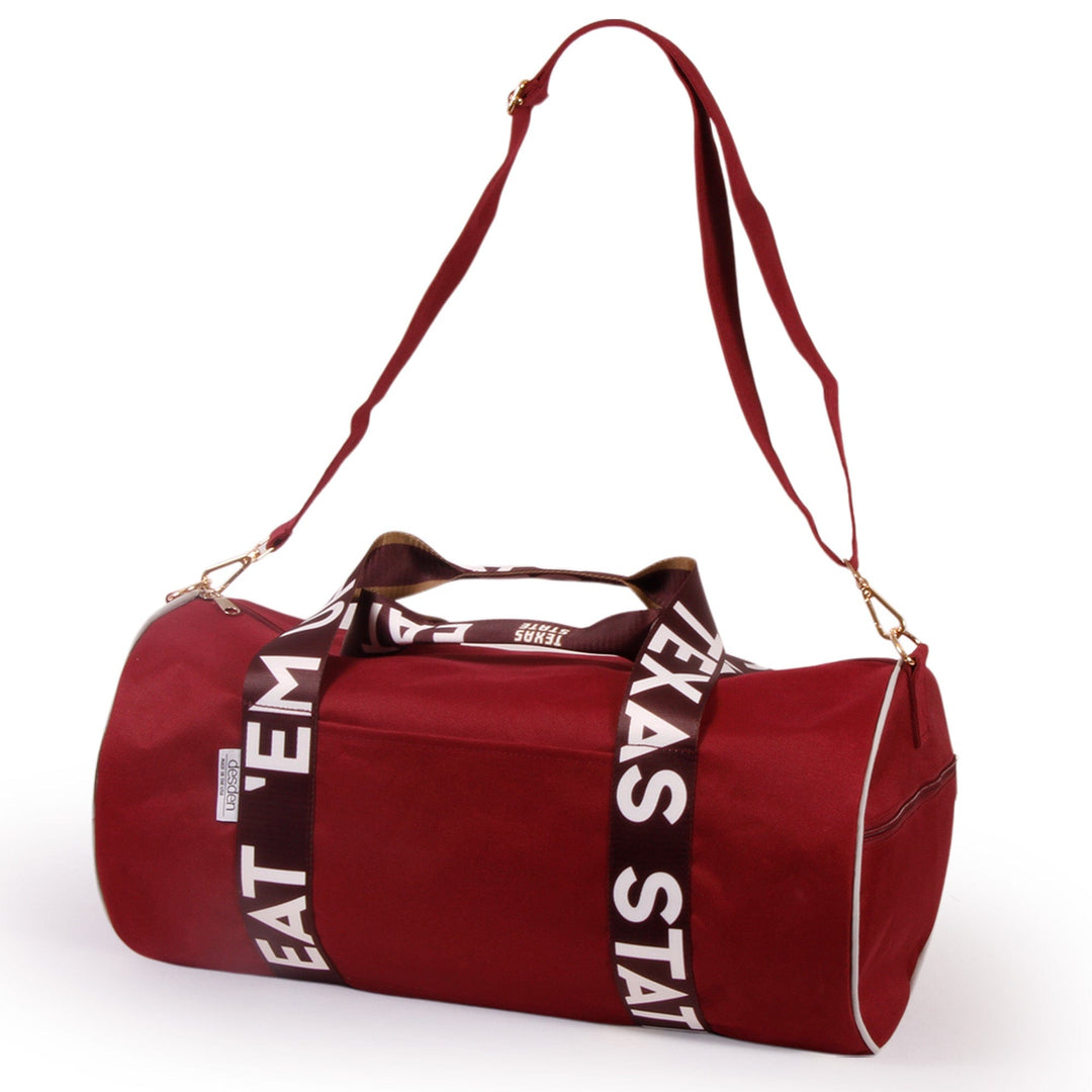 Desden Duffel Texas State Round Duffel by Desden