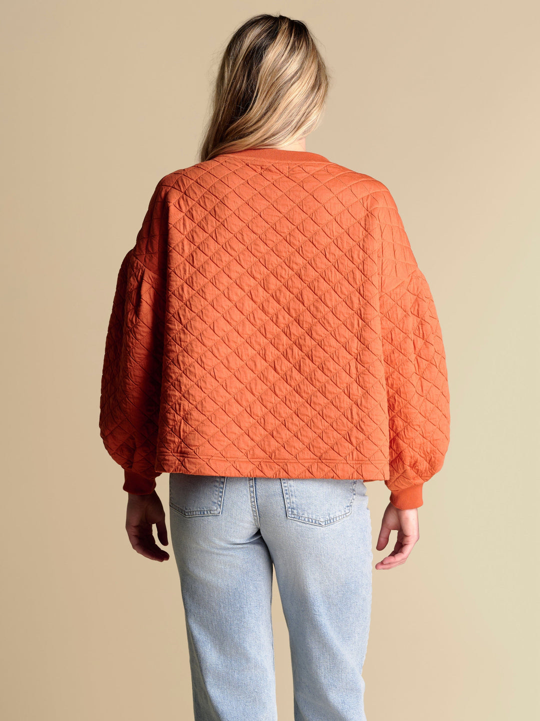 Stewart Simmons Sweatshirts The Campus Quilted Pullover | Texas