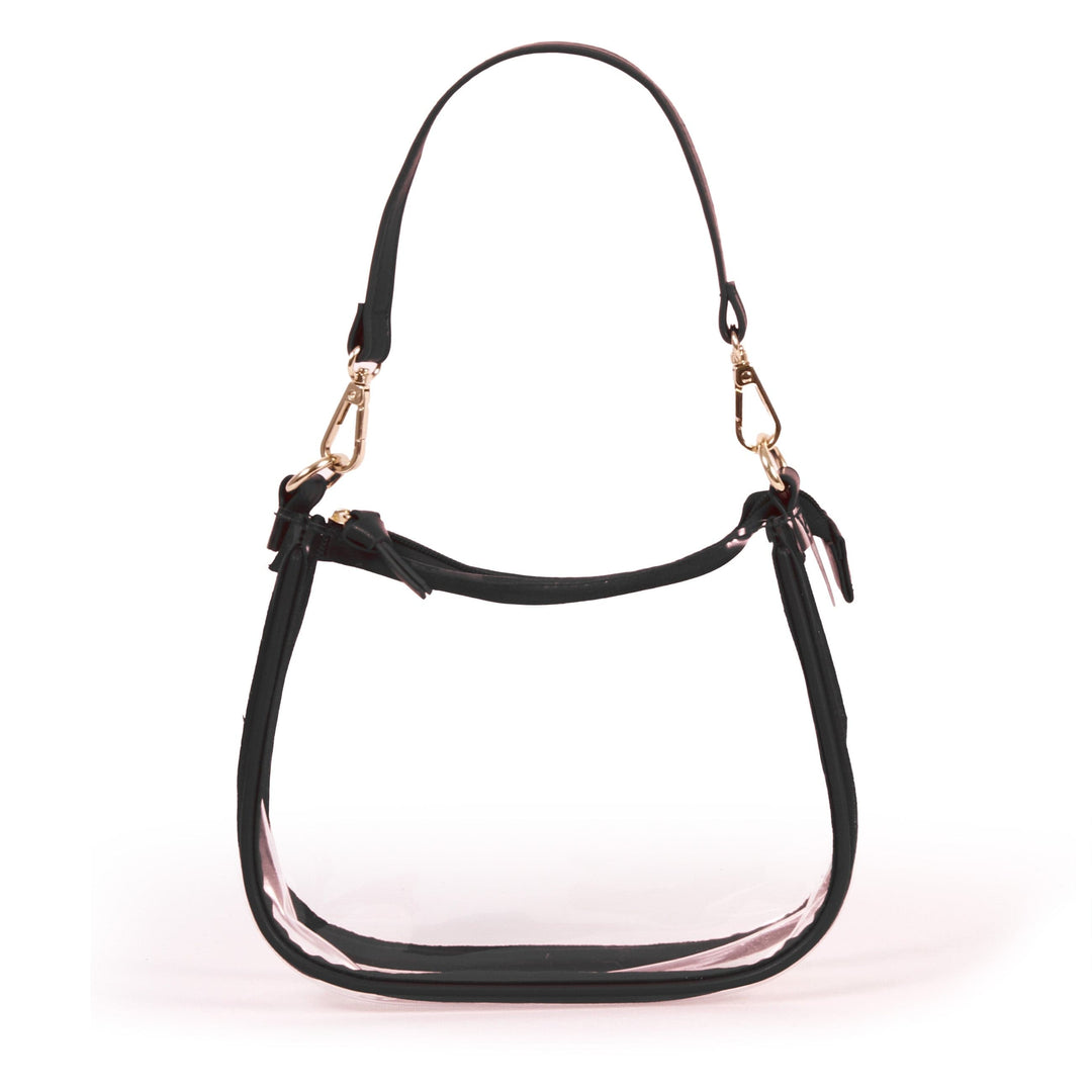 Desden Purse The Clara Clear Purse by Desden in Black