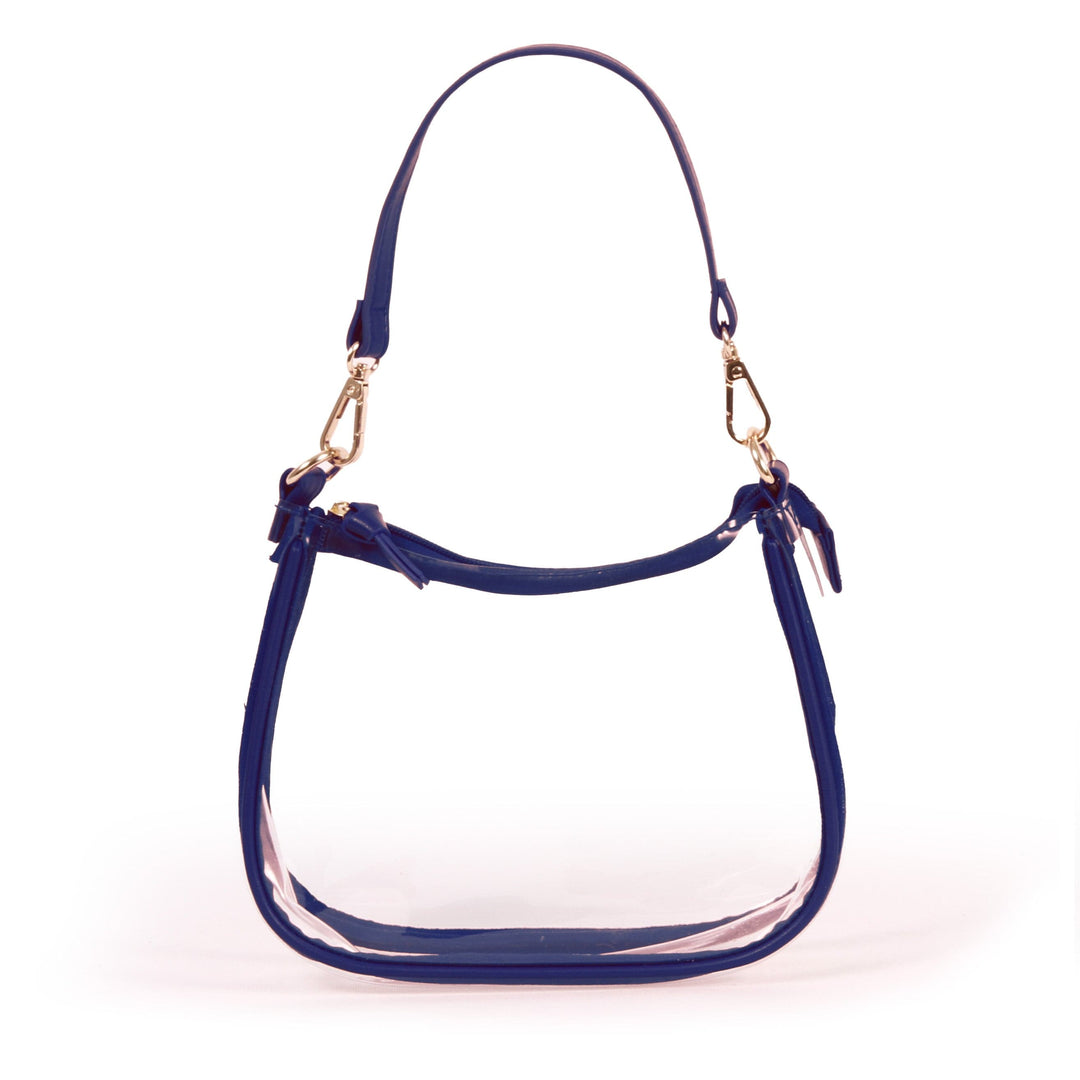 Desden Purse The Clara Clear Purse by Desden in Navy