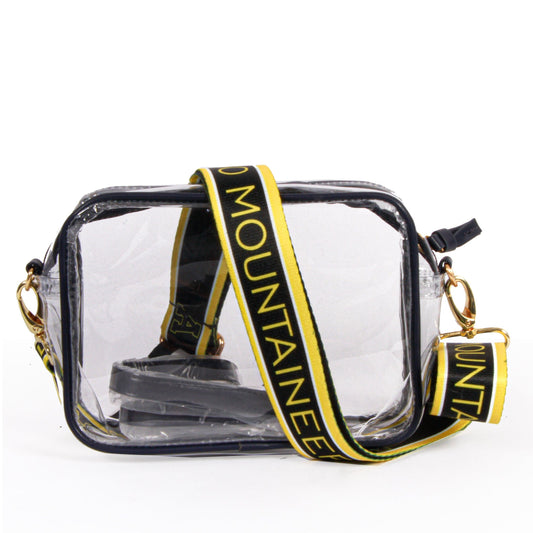 Appalachian State Bridget Clear Purse, stadium-approved, officially licensed, by Desden