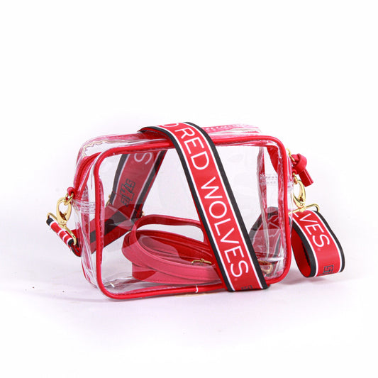 Arkansas State Bridget Clear Purse, stadium-approved, officially licensed, by Desden