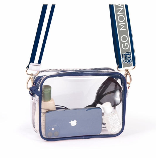 Old Dominion Bridget Clear Purse, stadium-approved, officially licensed, by Desden
