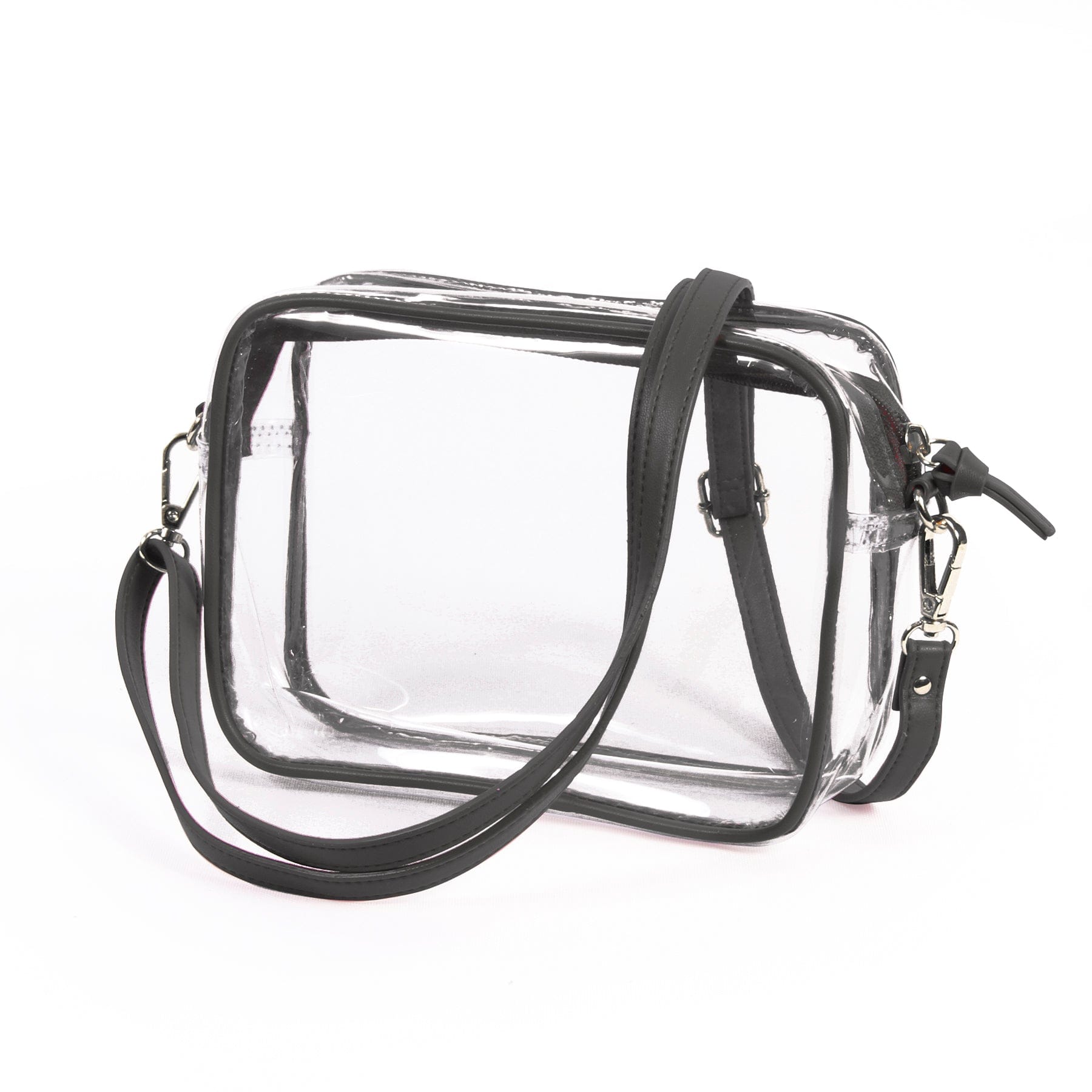Bridget Clear Purse in Black, stadium-approved, by Desden
