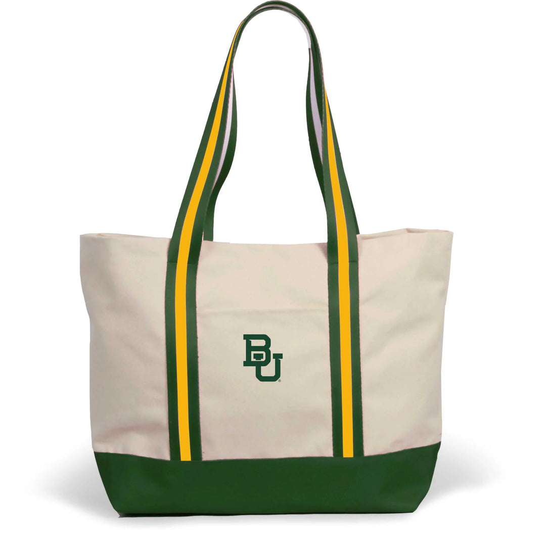 Desden Tote Bag Canvas Boat Tote - Baylor