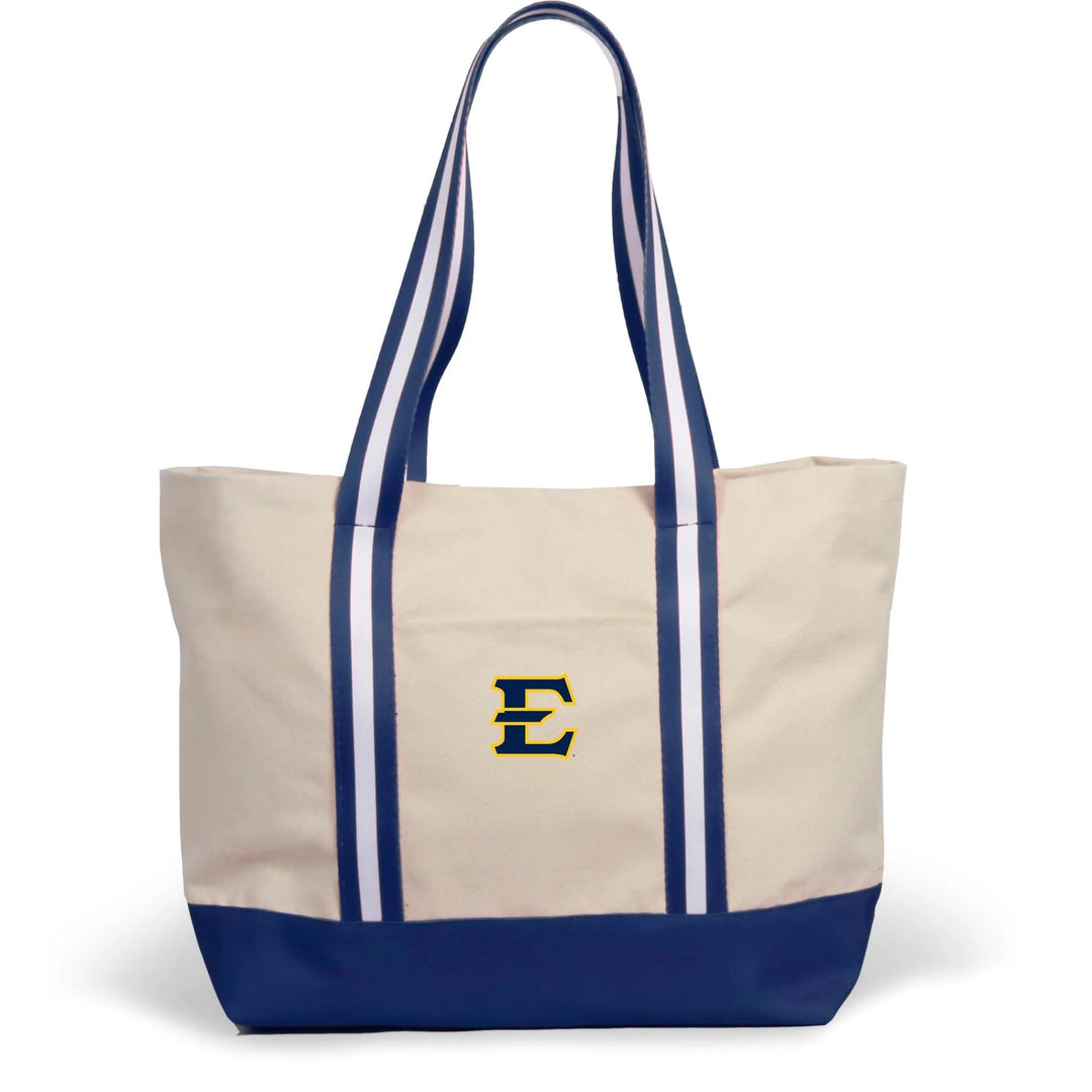 Desden Tote Bag Canvas Boat Tote - East Tennessee State