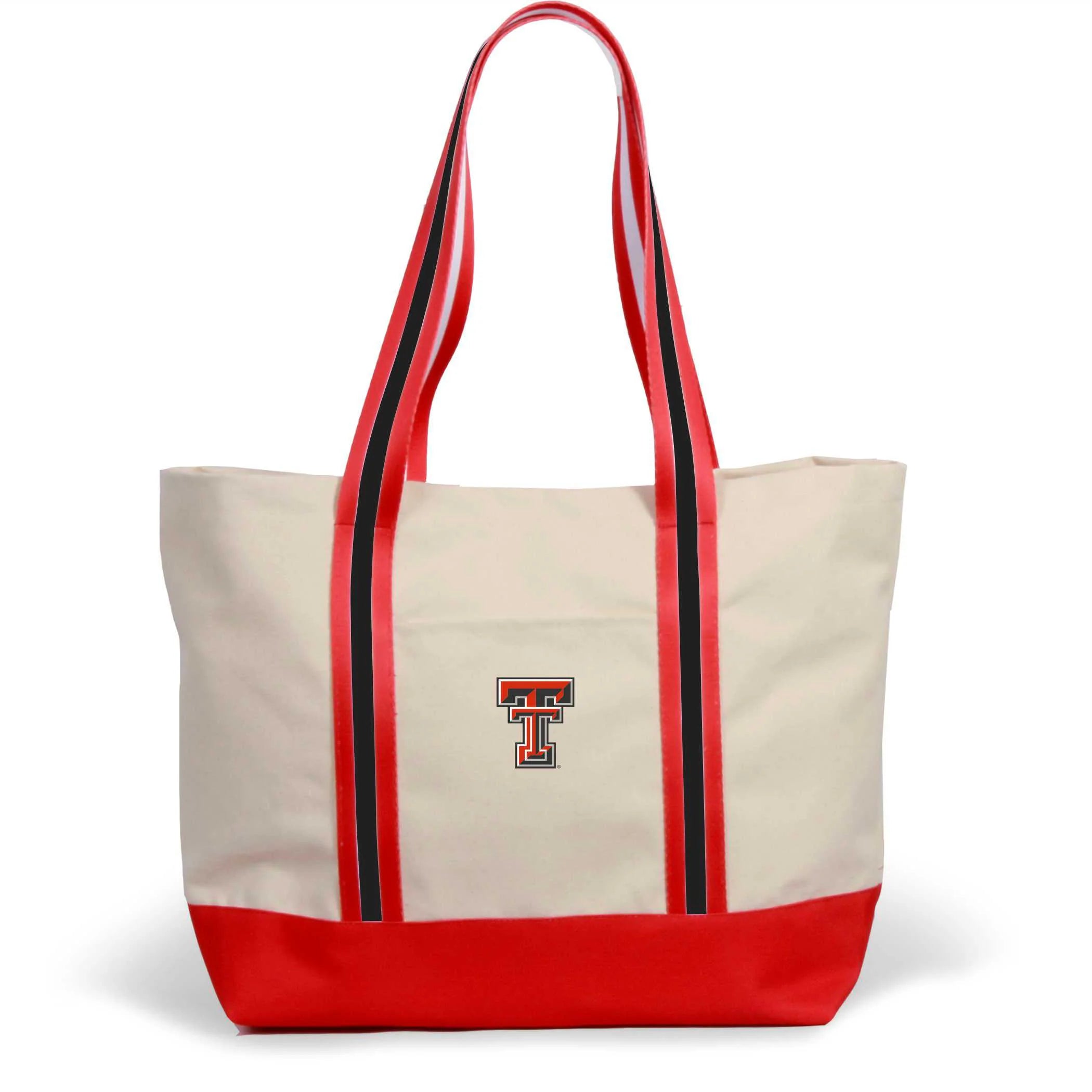 Desden Tote Bag Canvas Boat Tote - Texas Tech