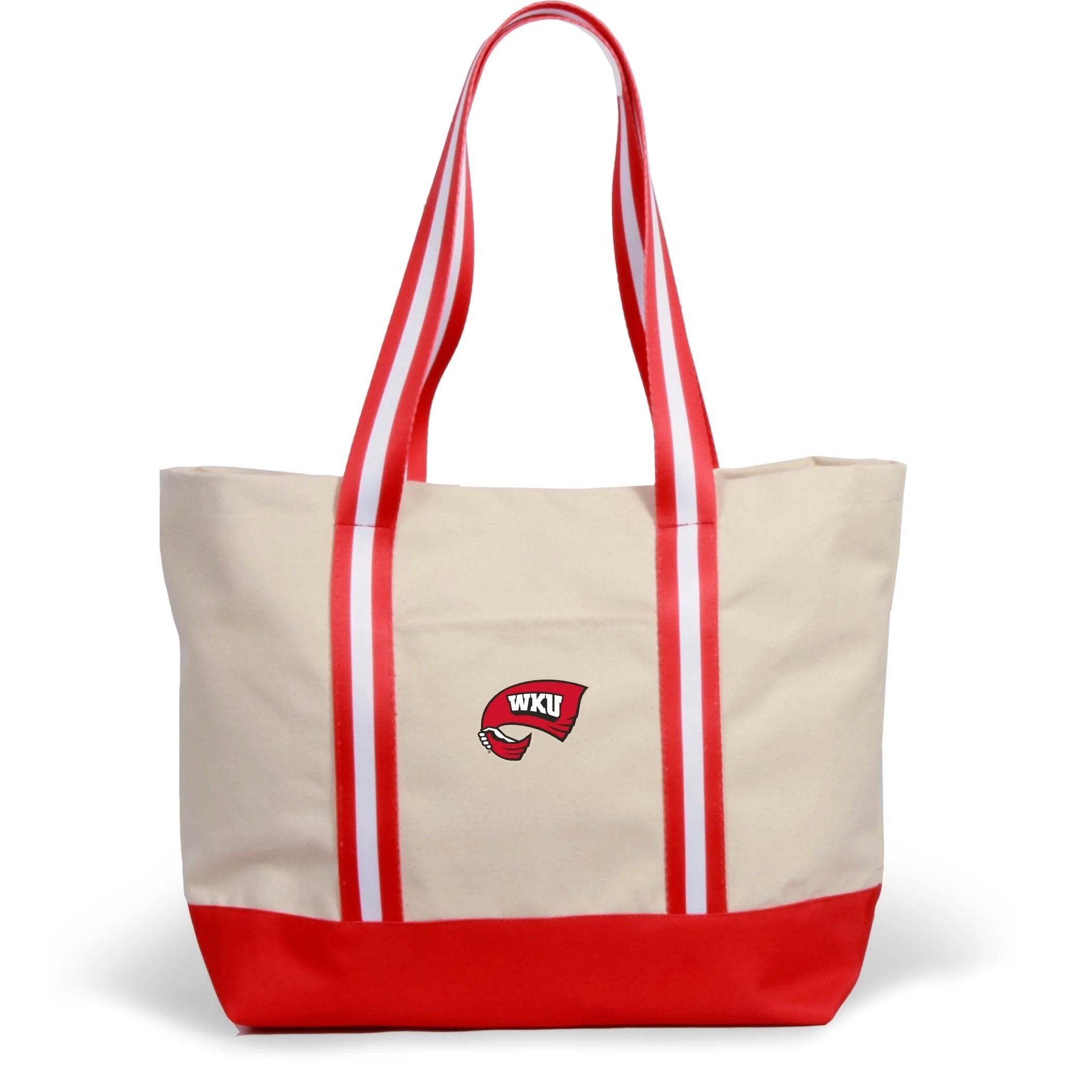 Desden Tote Bag Canvas Boat Tote - Western Kentucky