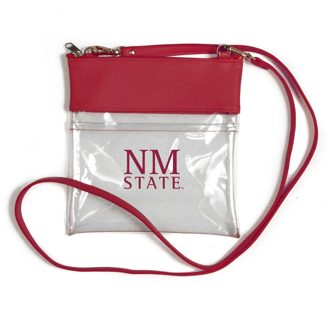Desden Purse Clear Black Gameday Crossbody- New Mexico State