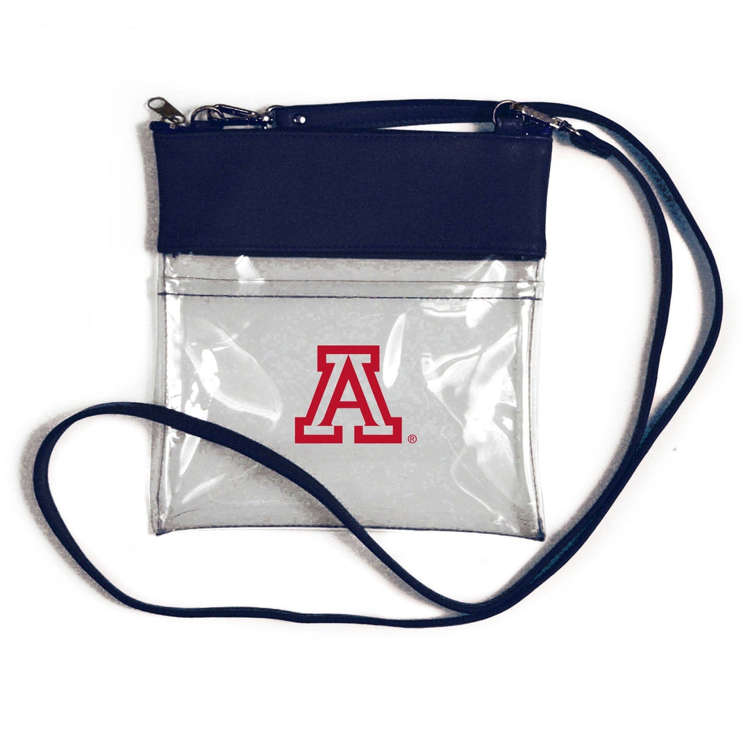 NCAA Arizona Wildcats Clear Carryall Crossbody Bag