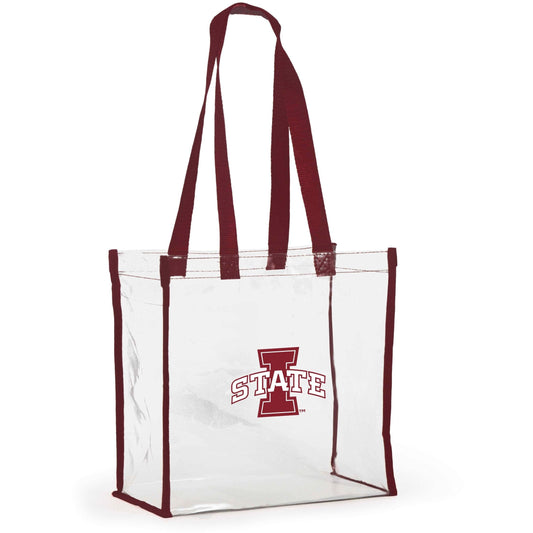 Iowa State Cyclones Clear Stadium Tote, stadium-approved, officially licensed, by Desden