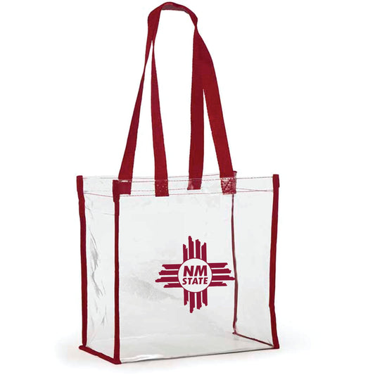 New Mexico State Aggies Clear Stadium Tote, stadium-approved, officially licensed, by Desden