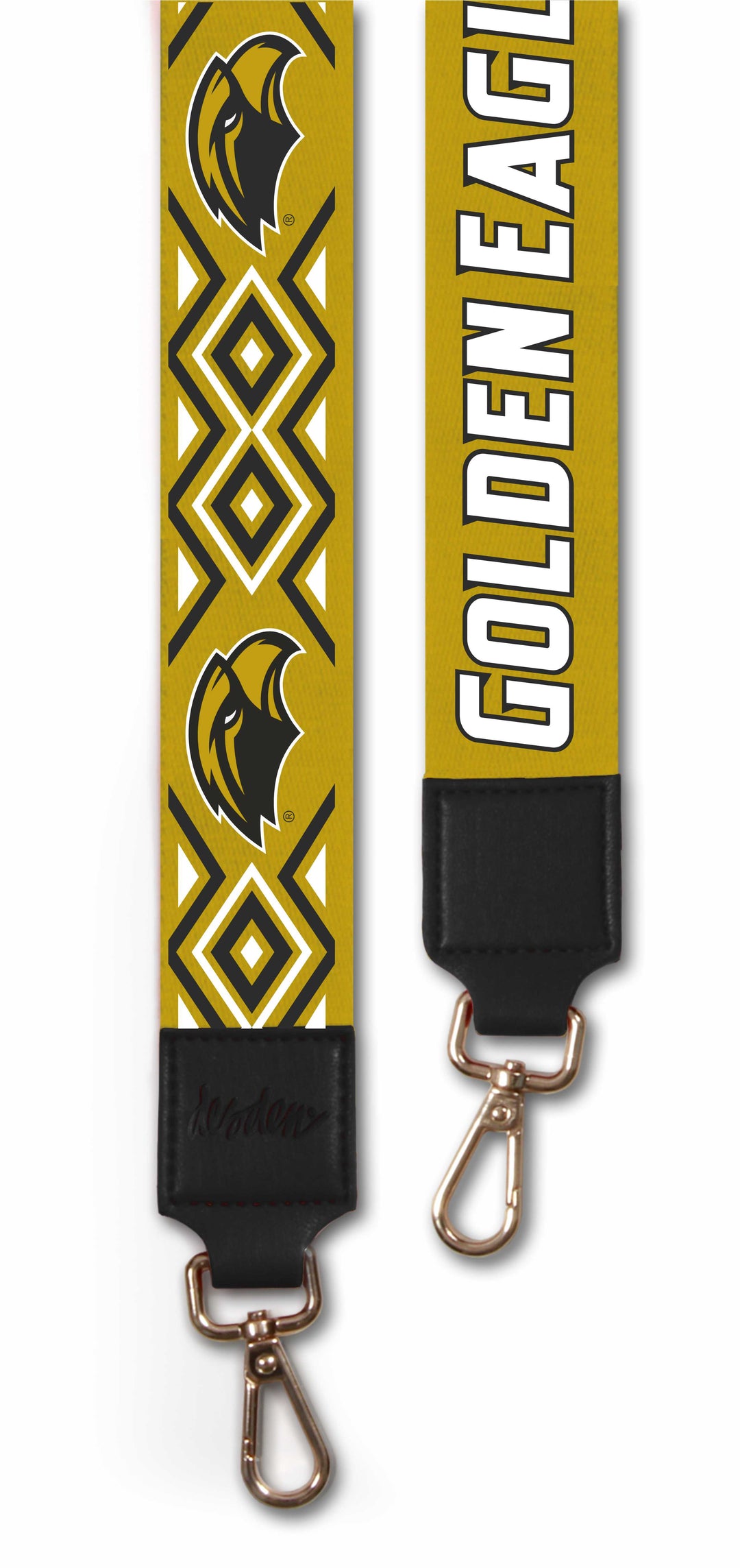 2' wide Printed Purse Strap- Southern Miss