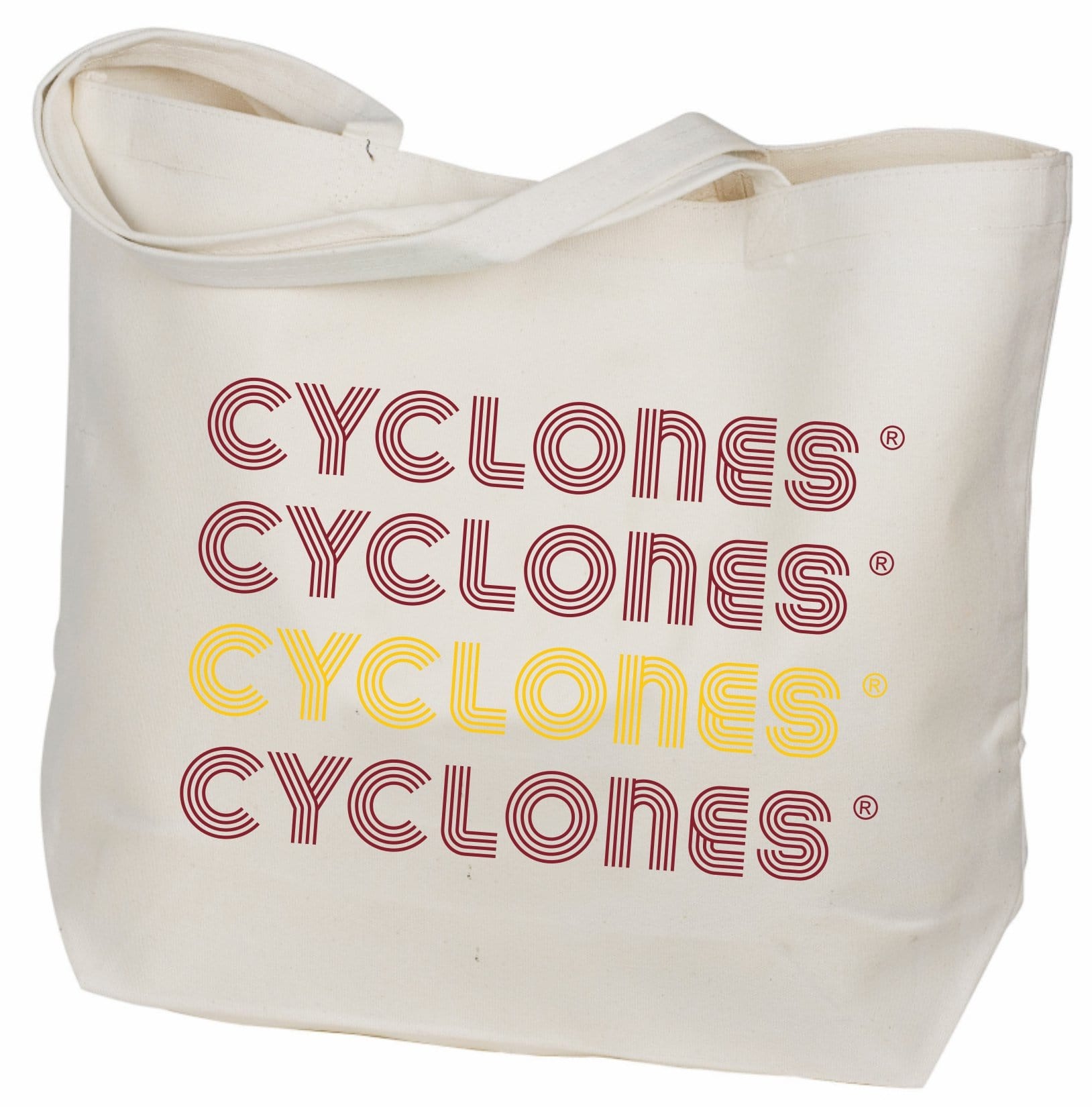 Desden Retro Canvas Tote Bag - Iowa State