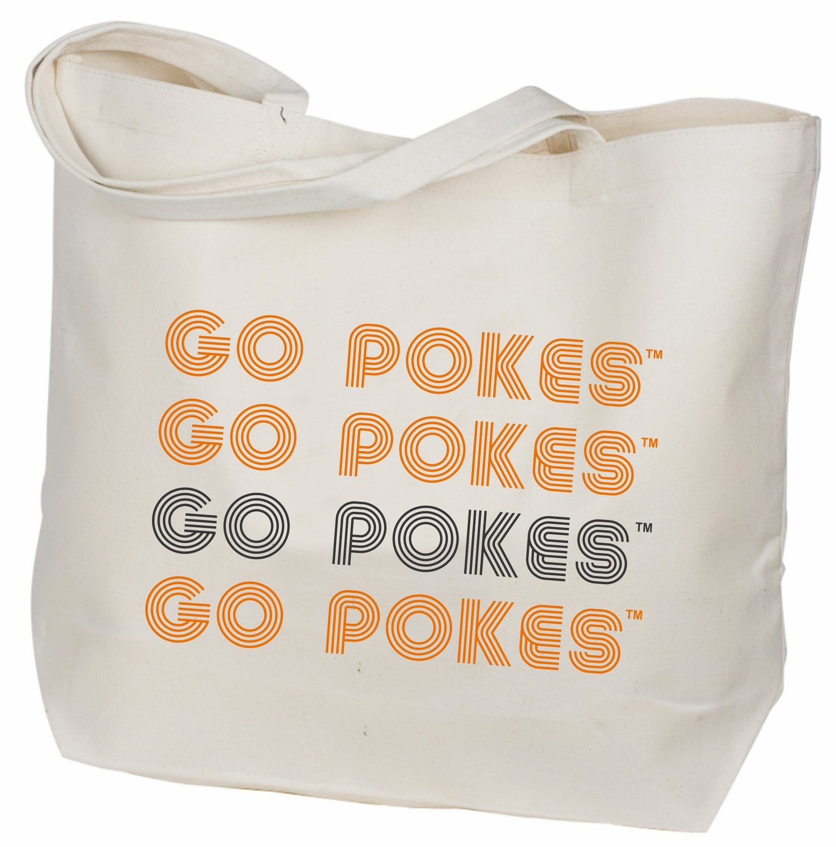 Desden Retro Canvas Tote Bag - Oklahoma State