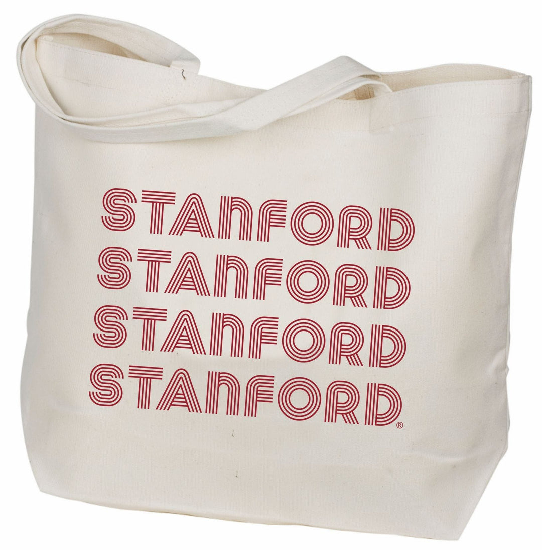 Desden Retro Canvas Tote Bag - Stanford