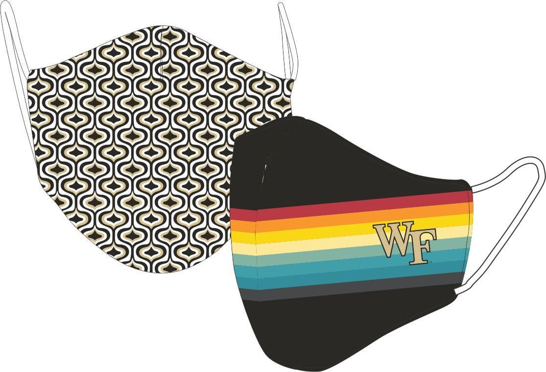Desden Retro Face Mask Reversible- Wake Forest