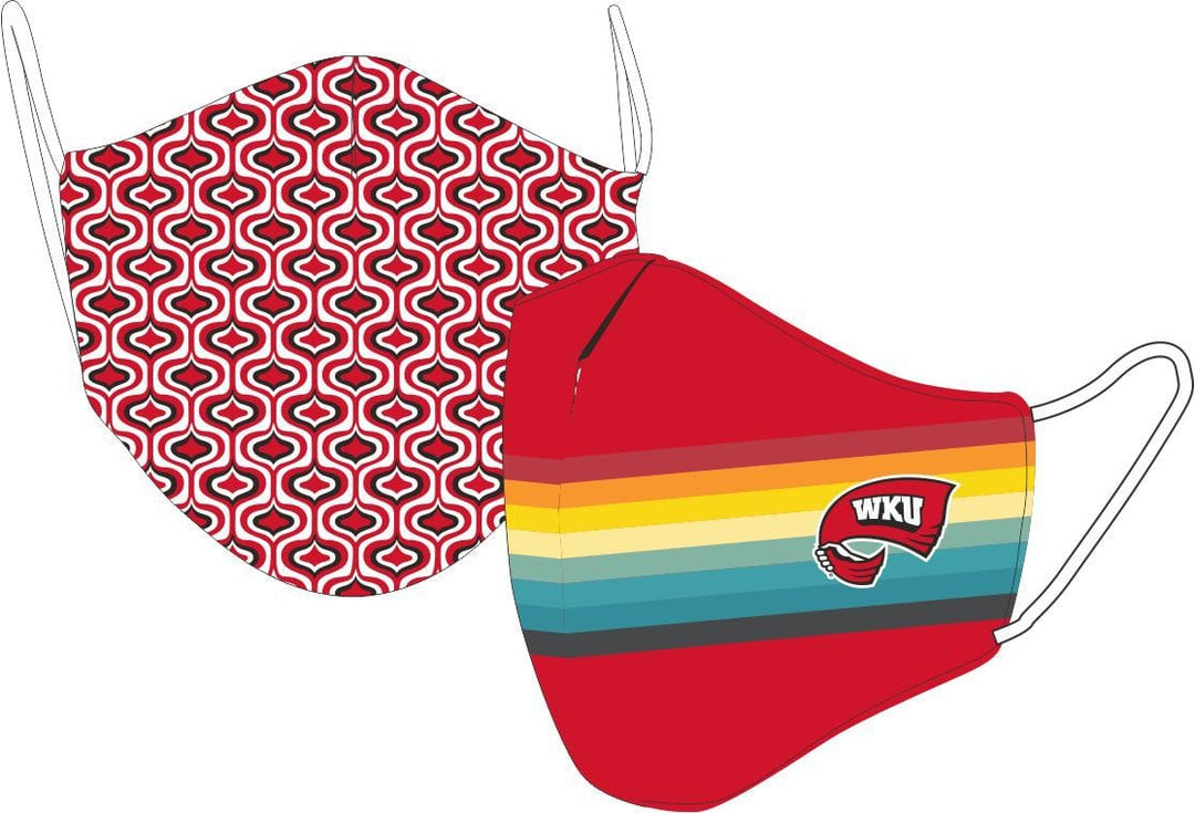 Desden Retro Face Mask Reversible- Western Kentucky