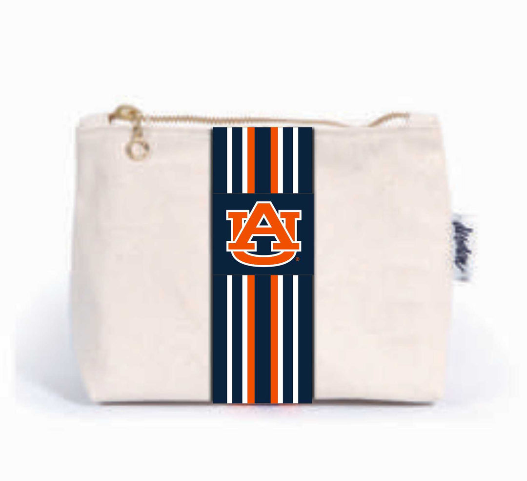 Small canvas pouch - Auburn