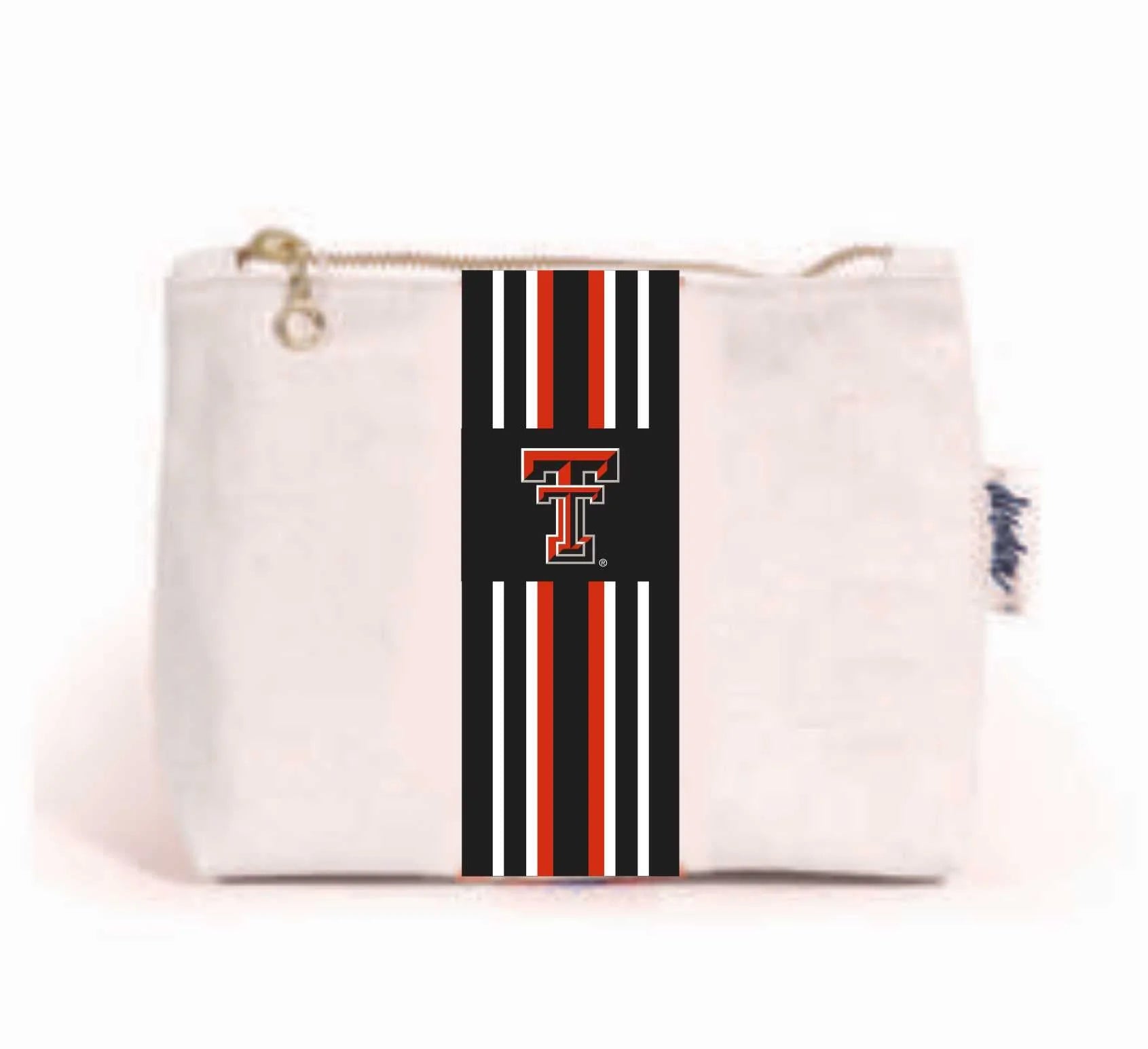 Desden Pouch Small canvas pouch - Texas Tech